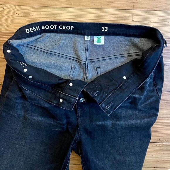 J. Crew 9” demi-boot crop Jean in charcoal. Size 33. - Picture 8 of 16